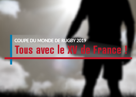 Telenco partage les valeurs du rugby et encourage le XV de France de rugby
