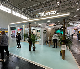 Panorama du stand Telenco au salon en Allemagne